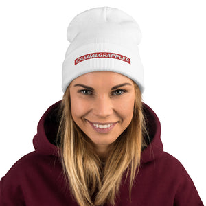 Casual Grappler Embroidered Beanie